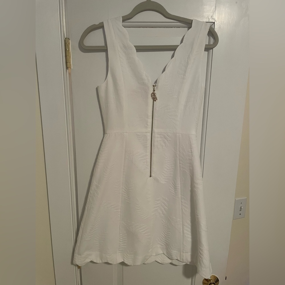 Lily Pulitzer White Dress Size 0 - Picture 2 of 8